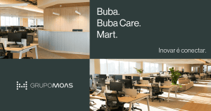 Post de inauguração do novo escritório do Grupo Moas